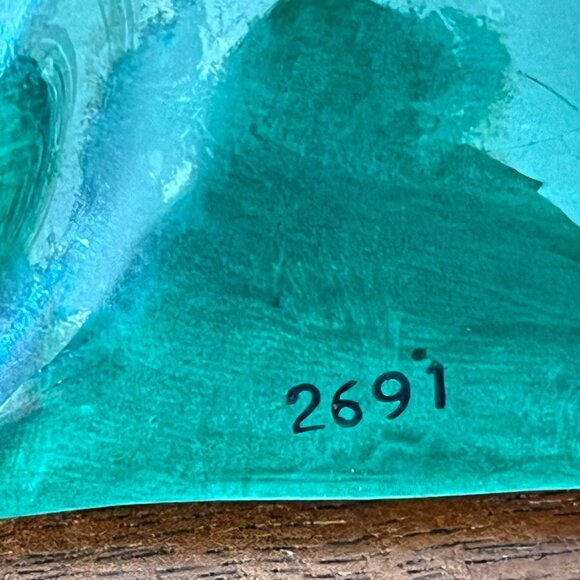 Vintage Lefton Christmas Tree Shaped Plate w/ Holly Berry Candy Nut Dish 2691 - Picture 7 of 8